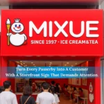 Retail Outlet Signboard Mixue - Image 2