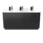 Digital Device Island Experience Table - Retail Display with Anti-Theft System for Stores (Square）