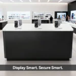 Digital Device Island Experience Table - Retail Display with Anti-Theft System for Stores (Square） - Image 2