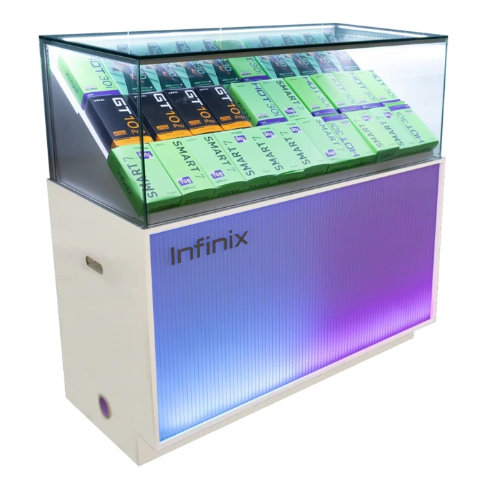 Infinix Display Showcases - For Smartphone Store - CERES DISPLAY INDONESIA