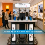 Xiaomi Promotional Totem Display Stand / Experience Desk / Display Counter - Image 2