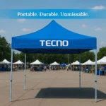 Promotional Pop-Up Tent Tecno - Suitable For Outdoor Use - Image 2