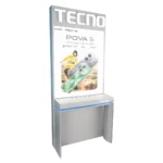 TECNO Premium Illuminated Retail Promotion Display Lightbox Stand