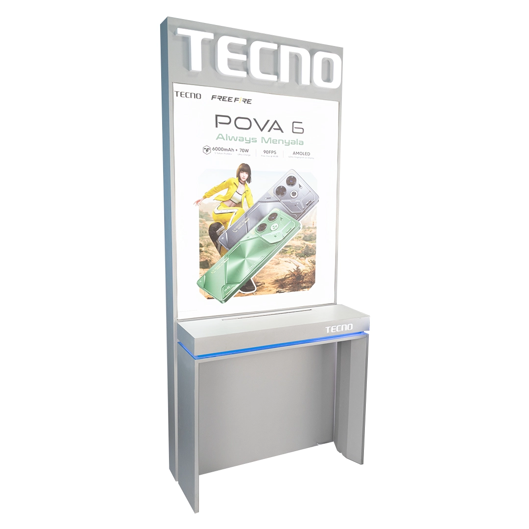 TECNO Premium Illuminated Retail Promotion Display Lightbox Stand TECNO Premium Illuminated Retail Promotion Display Lightbox Stand - Image 1
