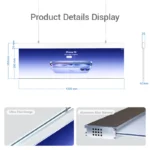 Top-hanging Poster Changeable Double Side Advertising Light Box Sign - Indoor Use Only - Image 3