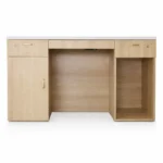M&G Stationery Cashier Desk with Integrated Display Shelves - Image 3
