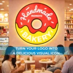 Momoyo Bakery Signature LED Lightbox – Custom Shaped Commercial Backlit Logo Sign - Image 2