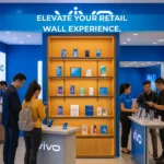 Premium Multi Tier Wooden Backlit Product Display System - Image 2