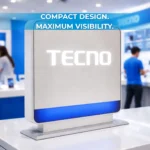 Tecno Retail Counter LED Lightbox Display Unit - Image 2