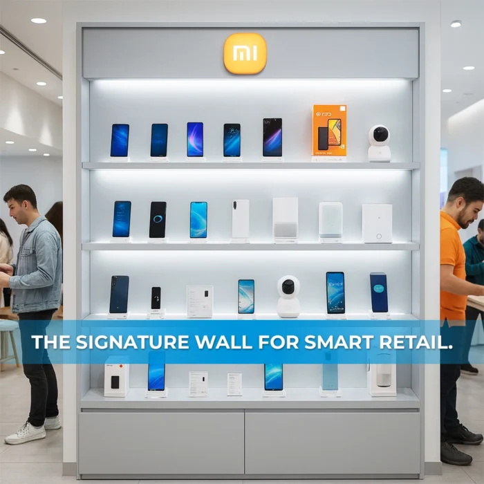 Xiaomi Signature Multi Level Retail Display Wall System - CERES DISPLAY ...