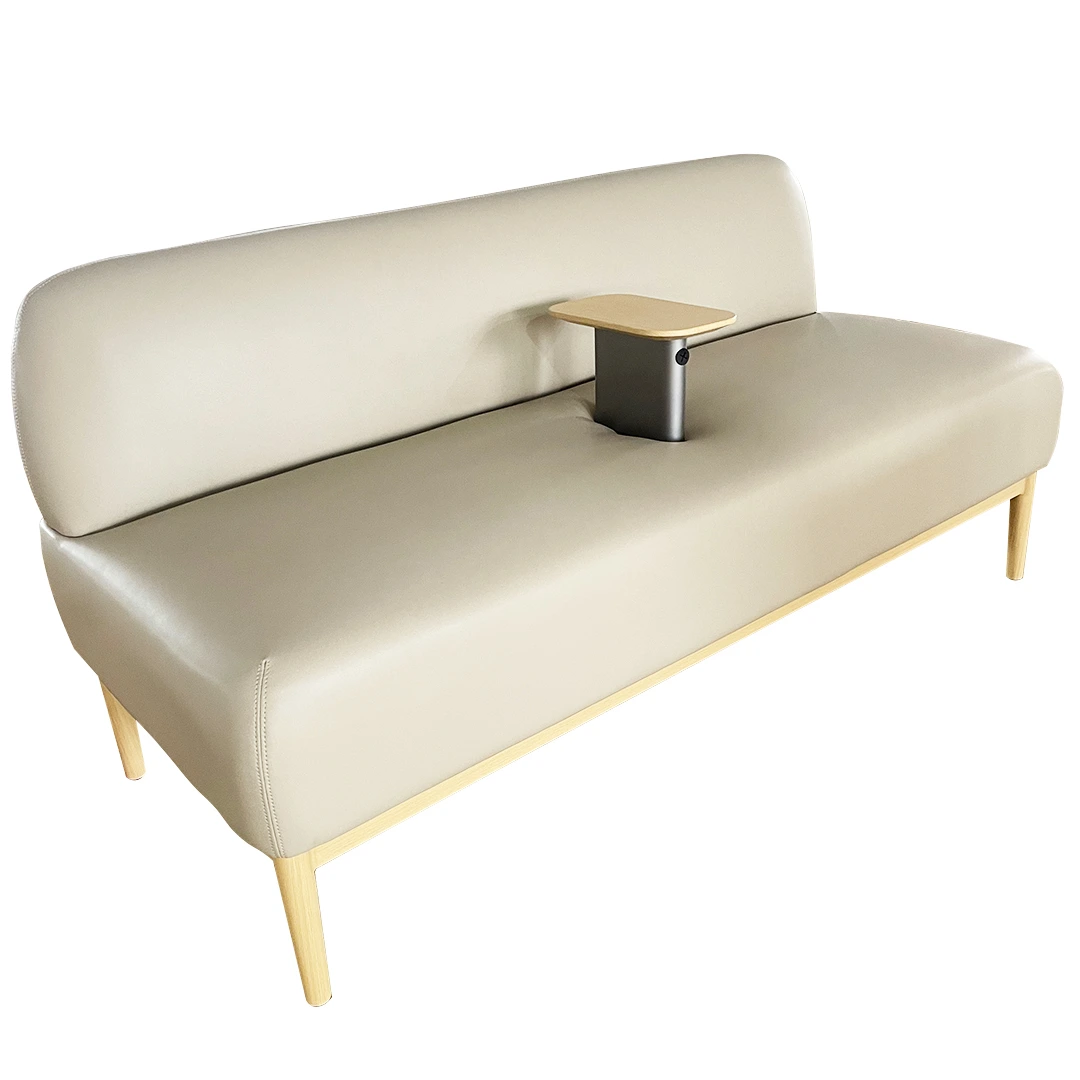 Modular Lounge Sofa with Integrated Table Modular Lounge Sofa with Integrated Table - Office & Hospitality Furniture - Image 1
