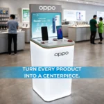 OPPO Premium Smartphone Retail Display Stand - Image 2
