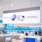 Vivo Double Sided Hanging Acrylic LED Lightbox - Image 2