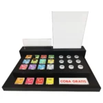 VIMIZI Countertop Commercial Vape Product Display with LED Acrylic Signage