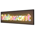 Kidswant 3D LED acrylic letter sign for retail store branding