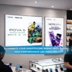 LED Backlit Advertising Display for Smartphone Retail Stores - Image 2