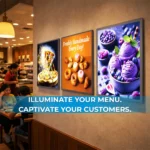 UltraSlim LED Light Box Display for Professional Restaurant - Image 2