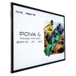 Tecno LED backlit advertising display light box with slim aluminum frame