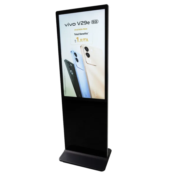 Vivo digital advertising display screen floor standing multimedia signage