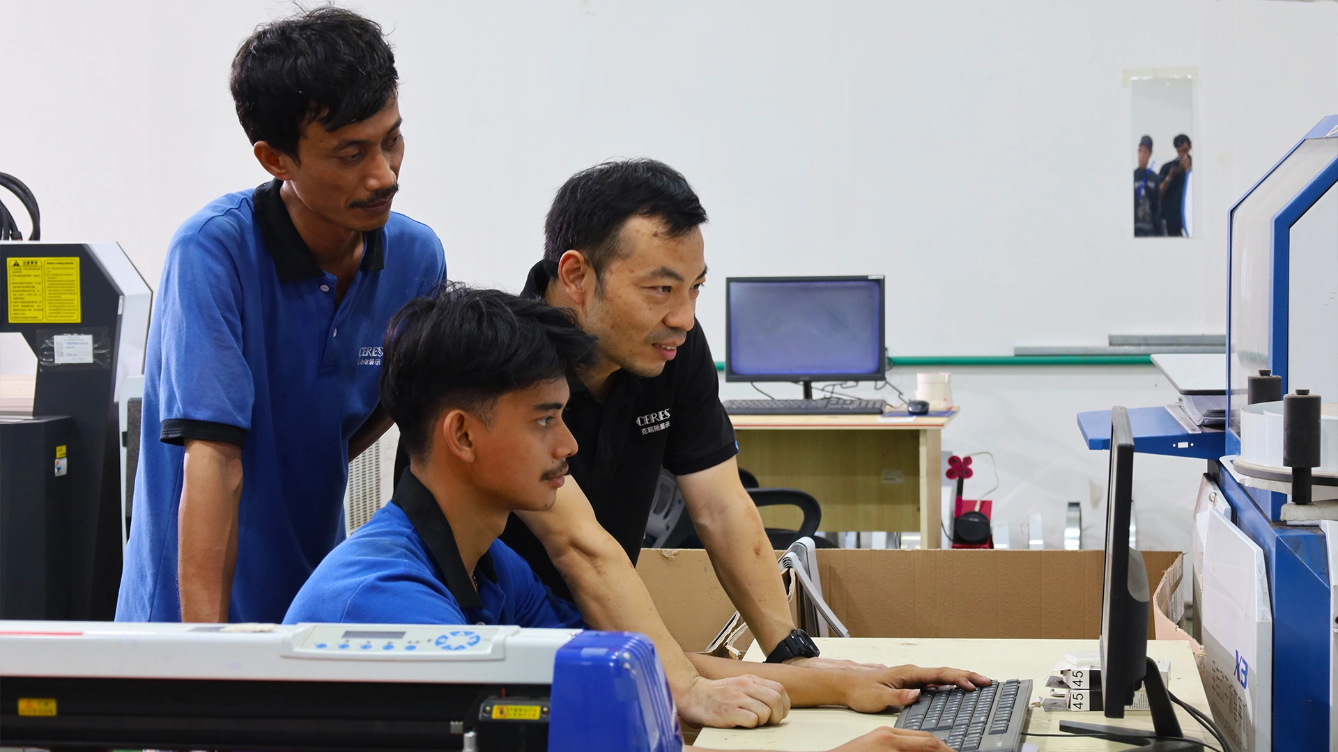 Retail fabrication workshop in Indonesia