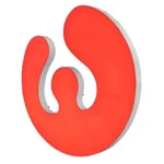 Custom LED light box sign Wallace Chicken red illuminated signage