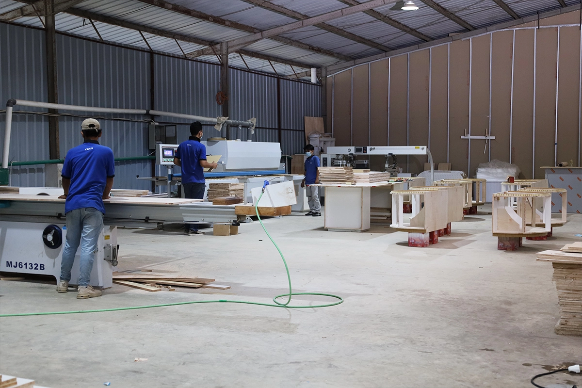 retail display cost Indonesia production process