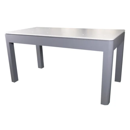 Xiaomi retail display table showcase white background