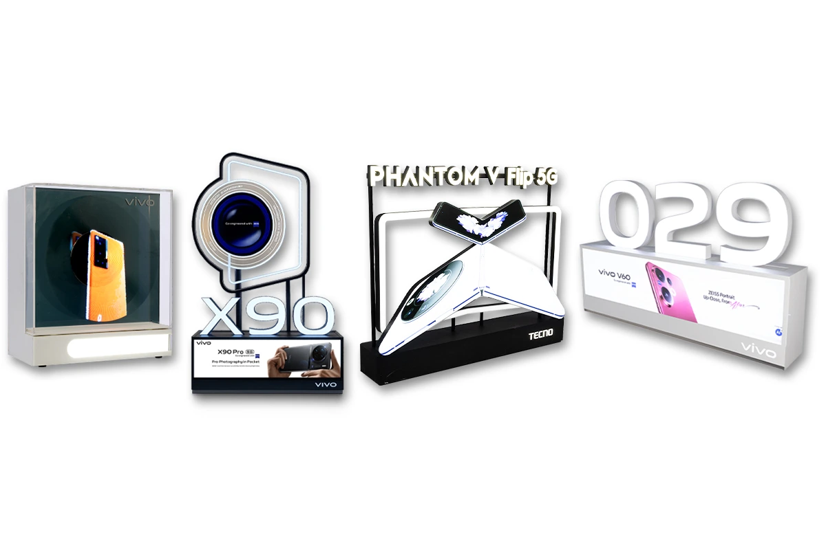 Neon Box Display untuk Menampilkan Produk di Area Retail Modern