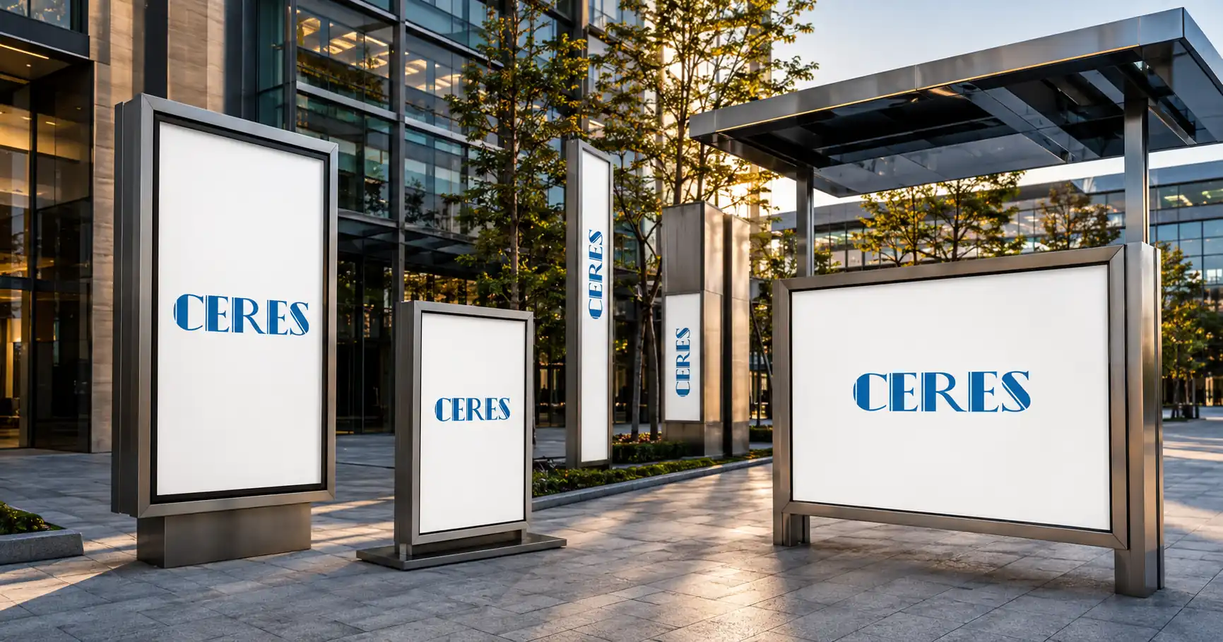 Outdoor POSM Ceres Display